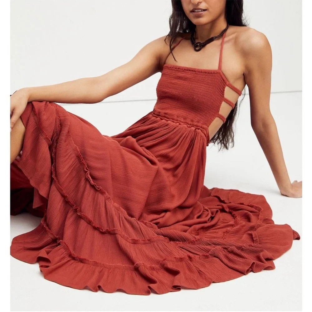 Free People Extratropical Maxi Dress - Picture 1 of 5